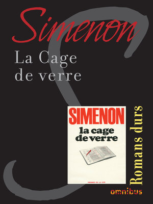 cover image of LA CAGE DE VERRE